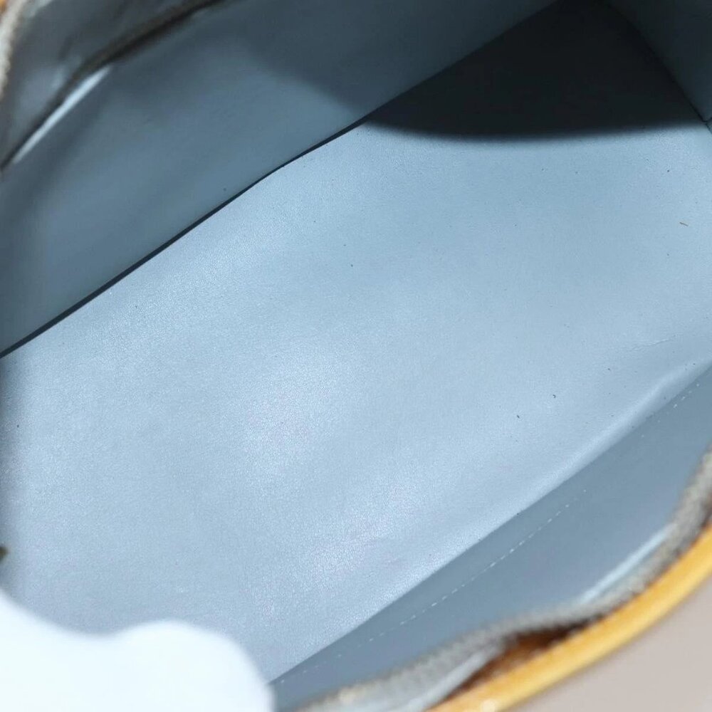 LOUIS VUITTON Monogram Vernis Houston Hand Bag Gris LV Auth - Picture 11 of 16